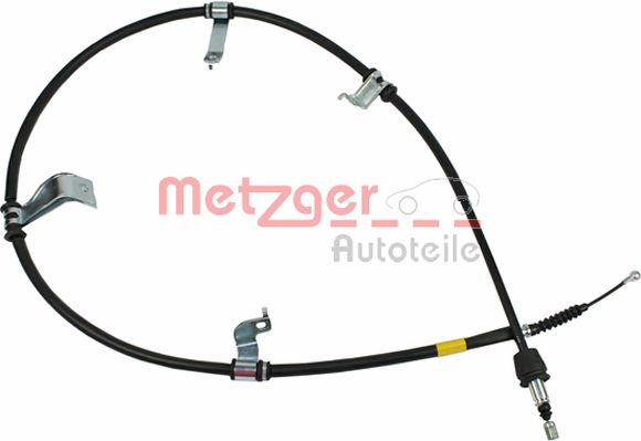 METZGER 17.2581 Seilzug, Feststellbremse